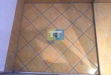 Shower Floor Epoxy Grout Service – Tile Tech Solutions
