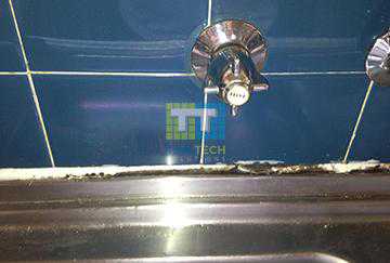 kitchen silicone replacement service sydney - before photo