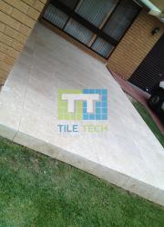 pebblecrete tiled balcony service sydney after photo